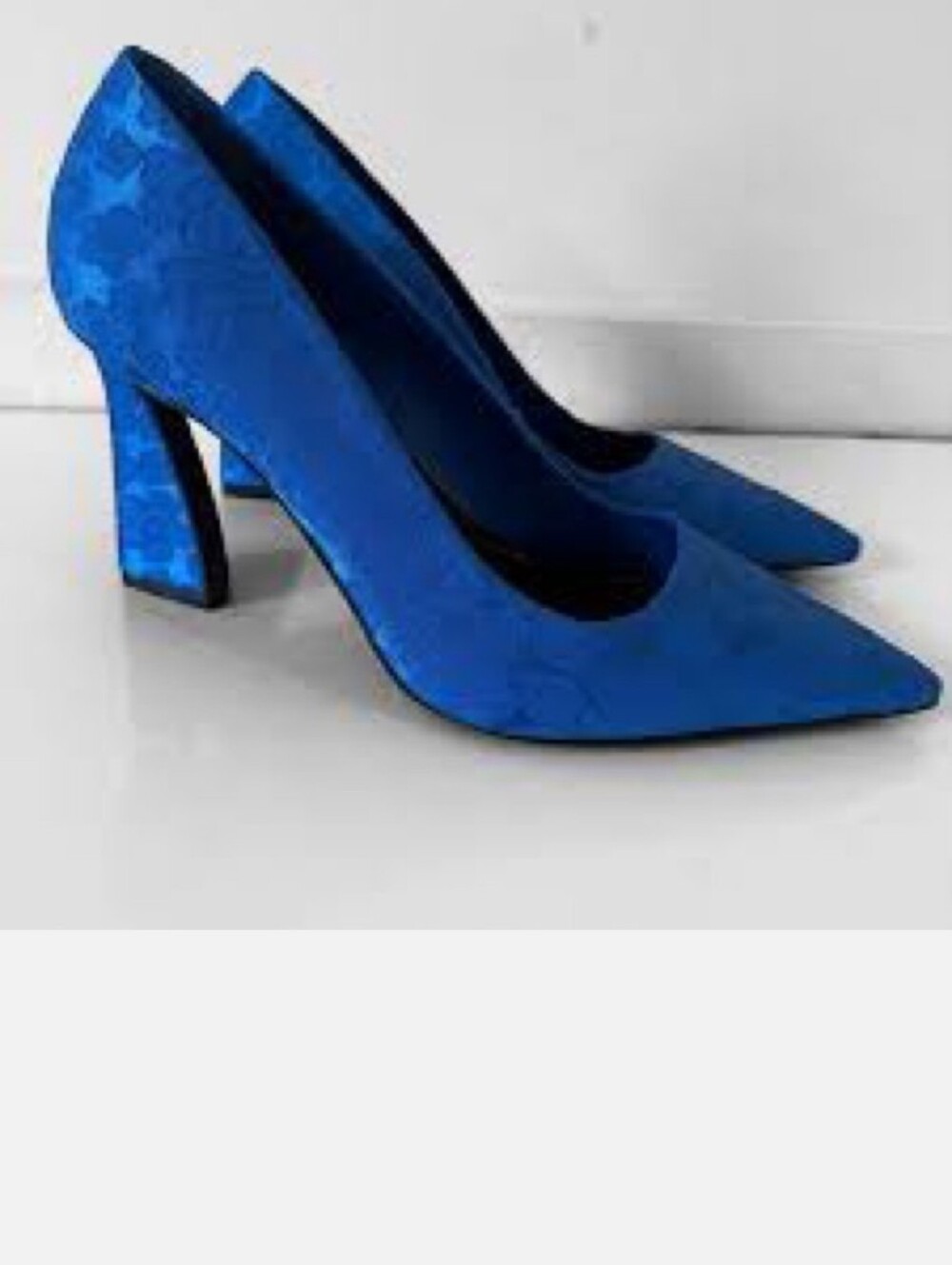Gianni Bini Azure Floral Heels